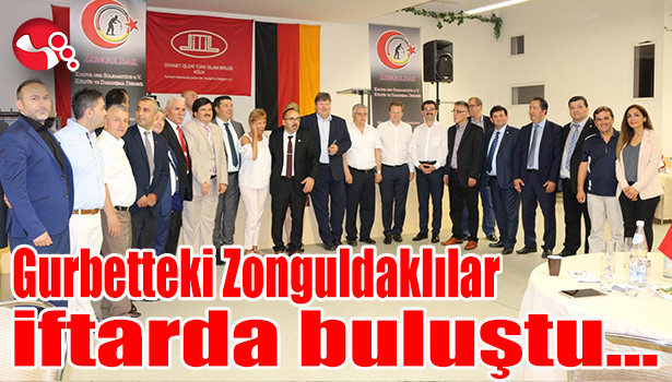 Gurbetteki Zonguldaklılar iftarda buluştu