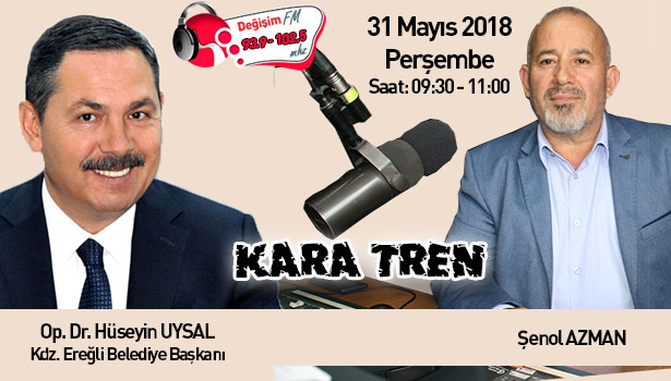 Başkan Uysal "Kara Tren"de