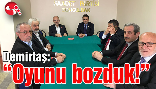 Demirtaş: "Oyunu bozduk!"