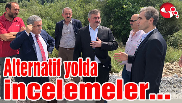 Alternatif yolda incelemeler...