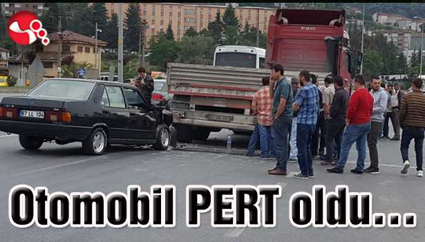 Otomobil PERT oldu...