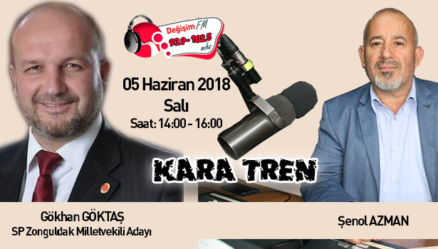 Şenol Azman Kara Tren'de Göktaş'ı ağırlayacak