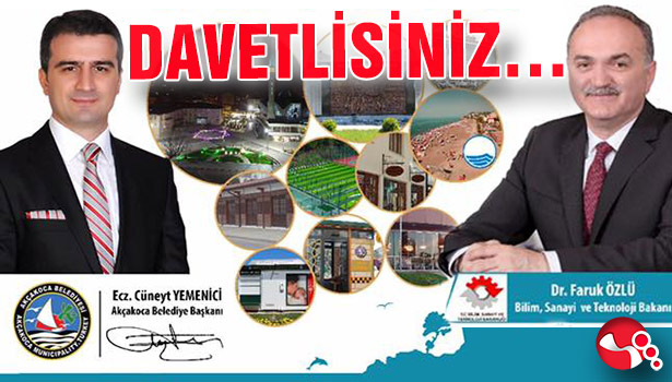 DAVETLİSİNİZ...