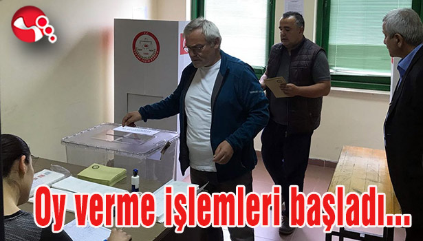 Oy verme işlemleri başladı...