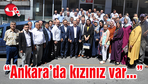 Oruç; "Ankara'da kızınız var."