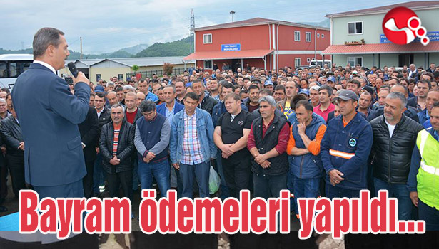 Bayram ödemeleri yapıldı