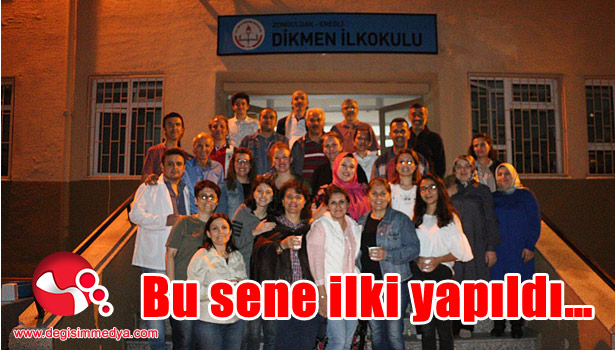 Bu sene ilki yapıldı...