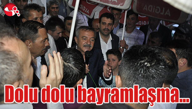 Dolu dolu bayramlaşma...