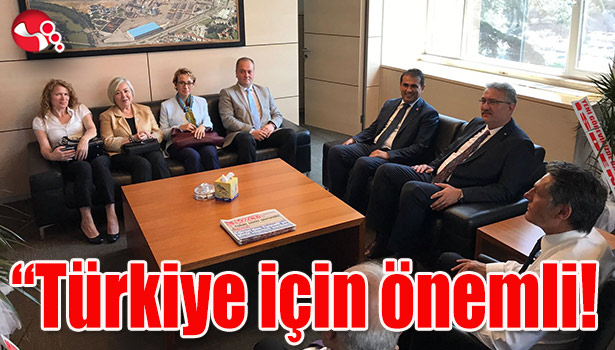 Demirtaş'tan Erdemir'e ziyaret...