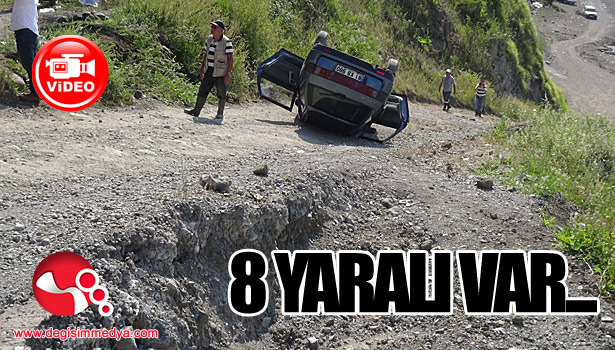 4'ü çocuk toplam 8 yaralı var...