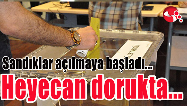 Sandıklar açılmaya başladı...Heyecan dorukta...