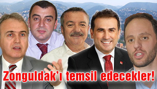 Zonguldak'ı onlar temsil edecekler!