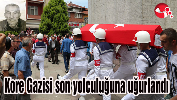 Kore Gazisi son yolculuğuna uğurlandı