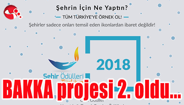 BAKKA'nın Projesi İkinci Oldu...
