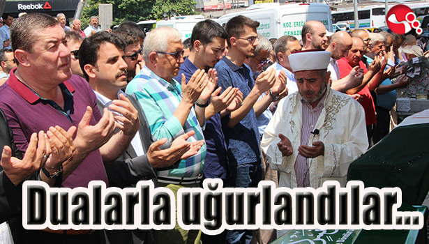 Dualarla uğurlandılar...