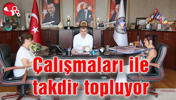 Çalışmaları ile takdir topluyor