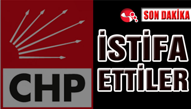 İSTİFA ETTİLER...