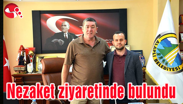 Gurbetçi meclis üyesinden Tekin'e nezaket ziyareti