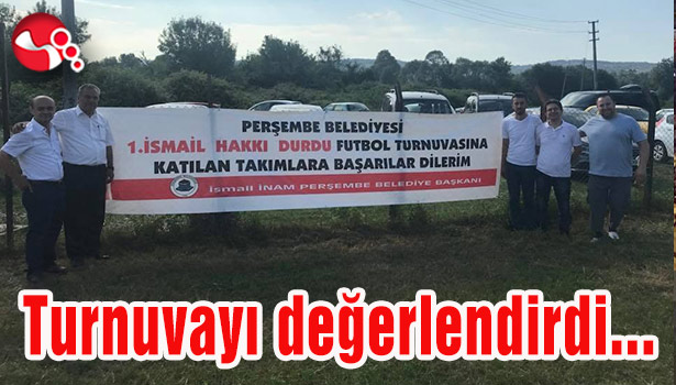 Turnuvayı değerlendirdi...