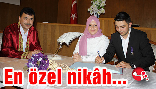 En özel nikâh...