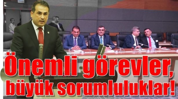 CHP'li Demirtaş'a komisyon sözcülüğü ve Disiplin Kurulu başkanlığı görevi