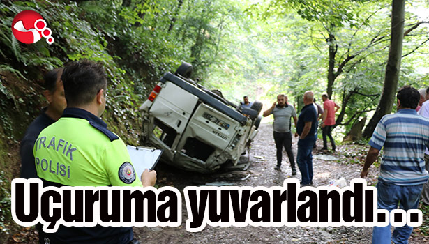 Uçuruma yuvarlandı...