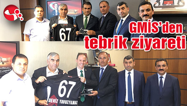GMİS'den tebrik ziyareti
