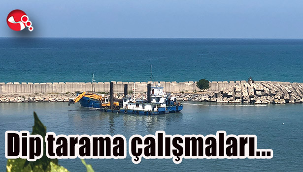 Dip tarama çalışmaları...