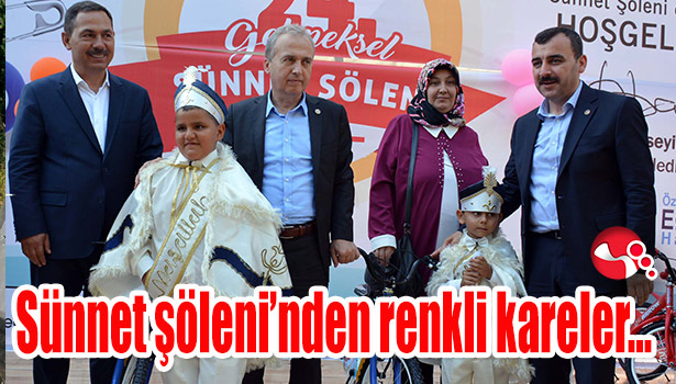 Sünnet Şöleni'nden renkli kareler...