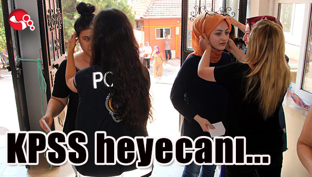 KPSS heyecanı...
