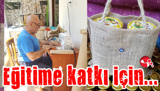 Arıcılardan eğitime katkı...