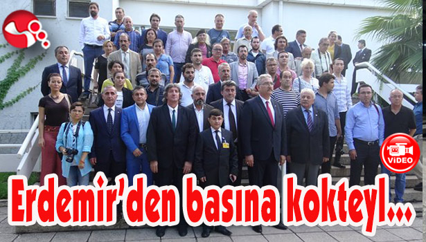 Erdemir'den basına kokteyl...