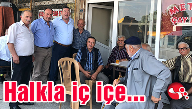 Halkla iç içe...