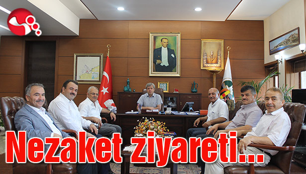 Vali Çınar'a nezaket ziyareti...