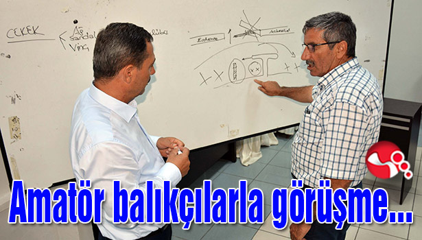 Amatör Balıkçılarla görüşme...
