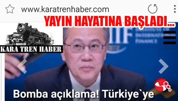 Karatren haber yayın hayatına başladı...