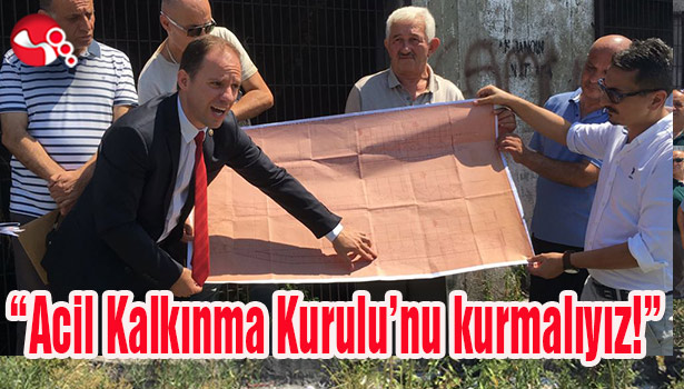 "Acil Kalkınma Kurulu'nu kurmalıyız!"