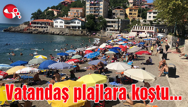 Vatandaş plajlara koştu...