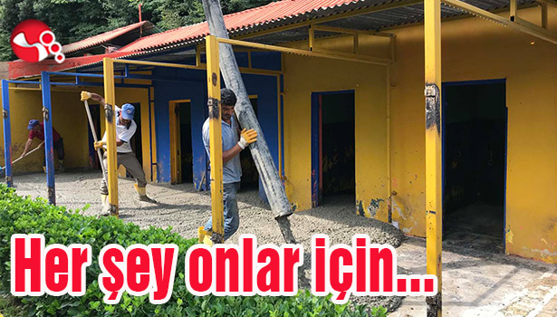 Her şey onlar için...