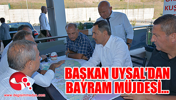 Uysal'dan Ereğli ve bölge halkına 'BAYRAM' müjdesi