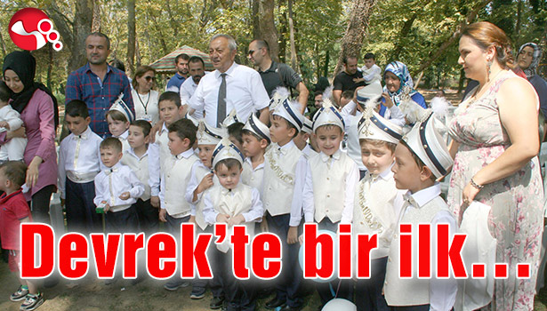 Devrek'te bir ilk...