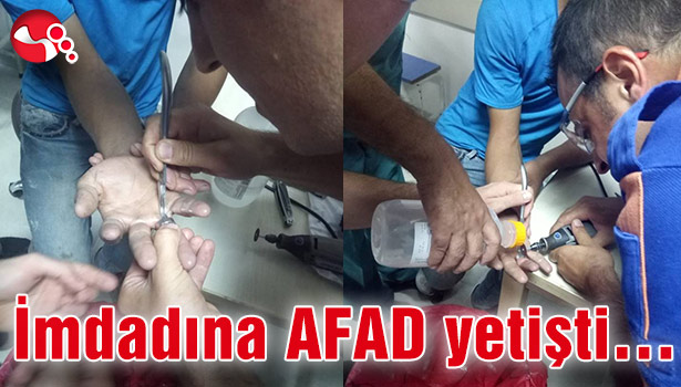 İmdadına AFAD yetişti...