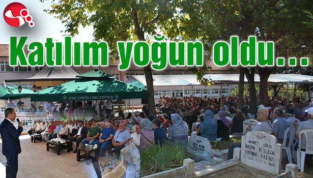 Katılım yoğun oldu...
