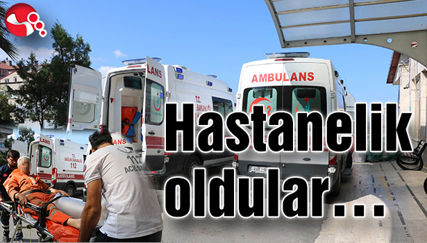 Hastanelik oldular...