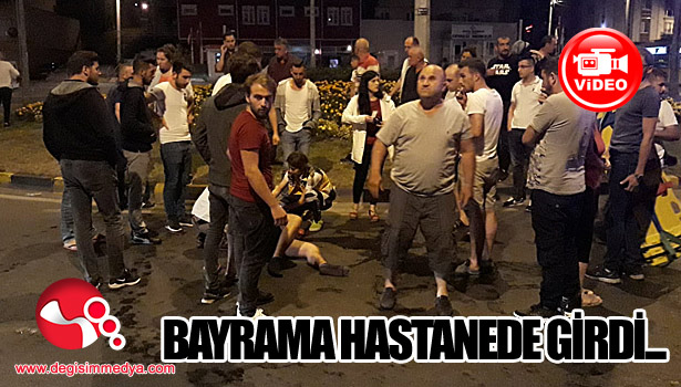 Bayrama hastanede girdi..