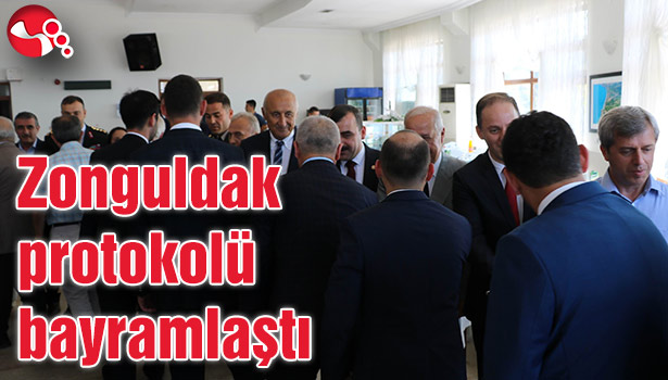 Zonguldak protokolü bayramlaştı