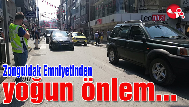 Zonguldak Emniyetinden trafikte yoğun önlem ...