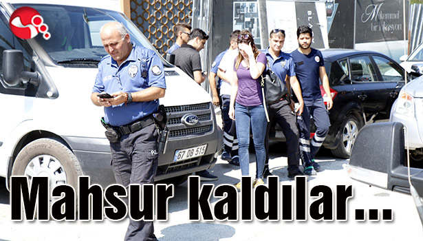 Mahsur kaldılar...