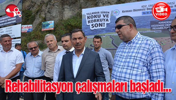 Rehabilitasyon çalışmaları başladı...