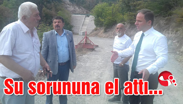 Su sorununa el attı...